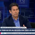 Julio Demartini sobre desaprobaci&oacute;n de Dina Boluarte: &ldquo;Estas encuestas tienen que ser una reflexi&oacute;n para todos los ministros&rdquo;