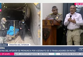 Julio Díaz: “Pataz no se soluciona de un día para otro”