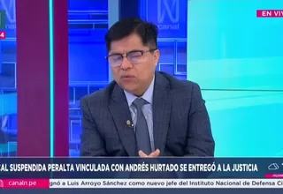 Julio Espinoza: Error judicial permitió excarcelación anticipada de Elizabeth Peralta