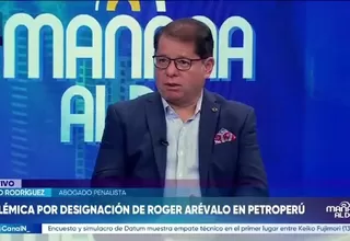 Julio Rodríguez advierte implicancias penales por denuncia contra presidente de Petroperú