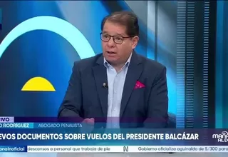 Julio Rodríguez: "Uso de recursos del Estado para viajes personales podría configurar peculado"