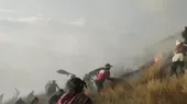 Junín: incendio arrasa más de mil hectáreas de pasto natural - Noticias de incendio