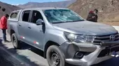 Junín: inspectores fueron atacados en la carretera Tarma-La Oroya - Noticias de inspector