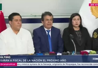 Junta de Fiscales posterga elección del Fiscal hasta 2026
