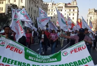 Juntos por el Perú declara S/ 194 mil a ONPE sin registrar colectas
