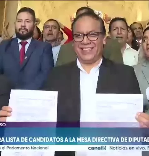 Juntos por el Perú, Obras, Ahora Nación y Buen Gobierno presentan listas para presidir tanto el Senado y la Cámara de Diputado