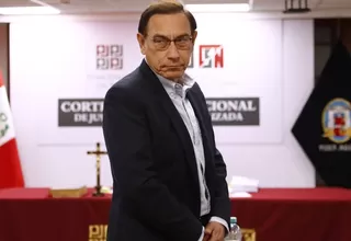 Juzgado dicta 14 años de prisión contra expresidente Martín Vizcarra