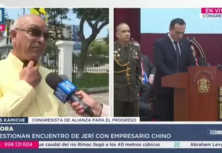 Kamiche rechaza vacancia contra José Jerí: Él tiene la obligación de dar una explicación