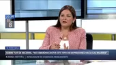 Karina Beteta sobre insultos de Héctor Becerril a Gloria Montenegro: No comparto al 100 % - Noticias de karina-beteta