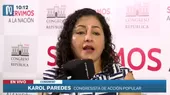 Karol Paredes: Comisión de Ética investigará de oficio al congresista Arriola - Noticias de patio-de-honor