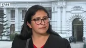 Katy Ugarte: “A la Comisión de Fiscalización no le compete realizar esta investigación” - Noticias de ��scar Ugarte