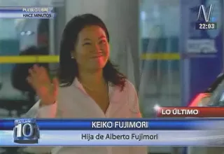 Keiko: Alberto Fujimori se encuentra estable