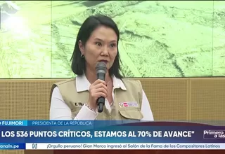 Keiko Fujimori advierte fuerte impacto de El Niño y anuncia medidas de prevención en regiones