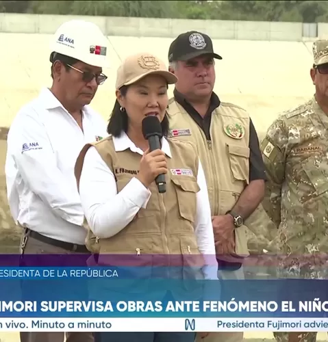 Keiko Fujimori desde Piura: “Vamos a tener un ‘Mega Niño’ que nunca hemos visto en las últimas décadas”