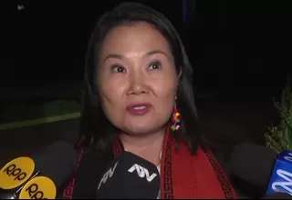 Keiko Fujimori agradece respaldo de excandidatos presidenciales