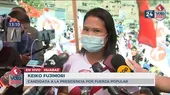 Segunda vuelta: Keiko Fujimori y su accidentada visita a Huaraz - Noticias de huaraz