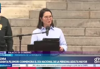 Keiko Fujimori anuncia medidas para mejorar pensiones y atención a adultos mayores
