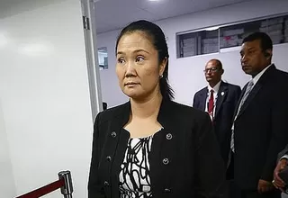 Keiko Fujimori anunció que se hará prueba para descartar coronavirus al salir de prisión