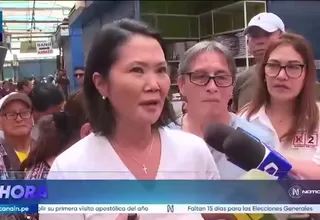 Keiko Fujimori apuesta por diálogo en el próximo Congreso: Vamos a estar obligados a dialogar, a consensuar