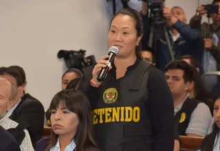 Keiko Fujimori asegura que no será candidata al Congreso en elecciones de 2020