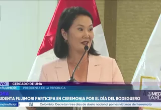 Keiko Fujimori asegura que no puede "dar resultados en 15 días"