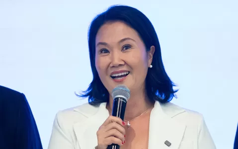 Keiko Fujimori dedicó la jornada a preparar su participación en el debate presidencial frente a Roberto Sánchez