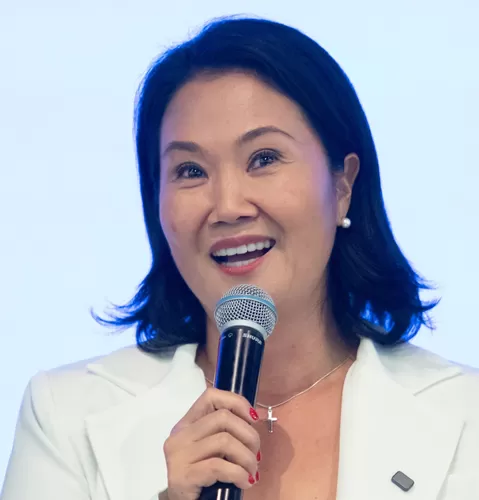 Keiko Fujimori dedicó la jornada a preparar su participación en el debate presidencial frente a Roberto Sánchez
