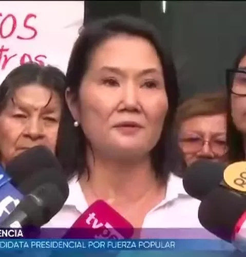 Keiko Fujimori: "Corvetto debe dar un paso al costado"
