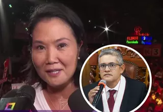 Keiko Fujimori cuestiona defensa de José Domingo Pérez a Castillo