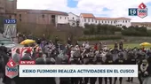 Keiko Fujimori: Visita a Cusco de la candidata estuvo marcada por incidentes y presencia de opositores  - Noticias de incidentes