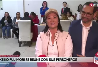 Keiko Fujimori despliega 95 mil personeros