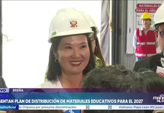 Keiko Fujimori destaca nombramiento de Álvaro Vargas Llosa como embajador en Estados Unidos