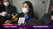 Keiko Fujimori: "Esperamos de este gobierno que garantice la vida de mi padre" - Noticias de alberto-beingolea