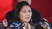 Keiko Fujimori: “Esta decisión es de justicia” - Noticias de alberto-rodriguez