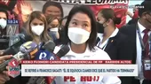 Keiko Fujimori a Sagasti: "El partido todavía no ha concluido y no hay un resultado" - Noticias de francisco-petrozzi