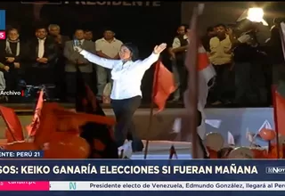 Keiko Fujimori ganaría elecciones si fueran mañana, según Ipsos