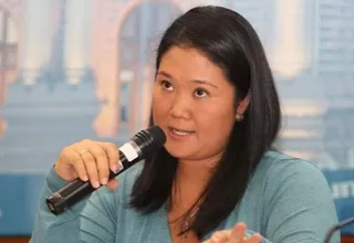 Keiko Fujimori: Humala tiene "una forma chavista de hacer política con insultos"