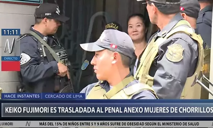 Keiko Fujimori Fue Recluida En El Penal Anexo De Mujeres De Chorrillos Canal N 3407