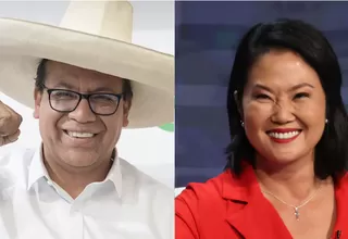 Keiko Fujimori supera a Roberto Sánchez en intención de voto