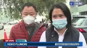 Keiko Fujimori: "Médicos quieren descartar caso de fibrosis pulmonar en el caso de mi padre" - Noticias de alberto-velarde