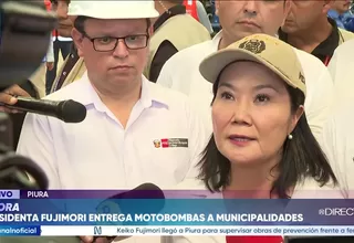 Keiko Fujimori: “El ministro Belaúnde no ha participado en ningún interrogatorio”