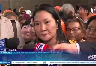 Keiko Fujimori: "El ministro de Defensa no es cuota del partido"