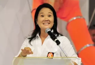 Keiko Fujimori: "Ni los huevos ni los pedidos de exclusión nos pararán"