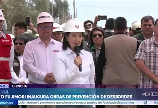 Keiko Fujimori: “Nos están poniendo a prueba” por demora en facultades legislativas