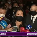 Keiko Fujimori: A nuestra madre queremos decirle gracias por habernos cuidado