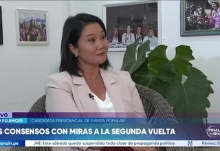 Keiko Fujimori: Los peruanos quieren una política de mano dura