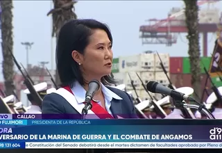 Keiko Fujimori pide al Congreso dejar de lado diferencias políticas para enfrentar la delincuencia