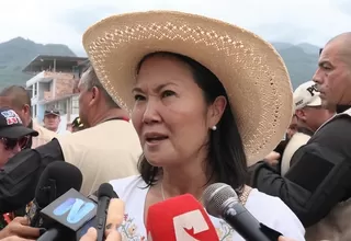 Keiko Fujimori pide al Congreso tramitar con rapidez facultades