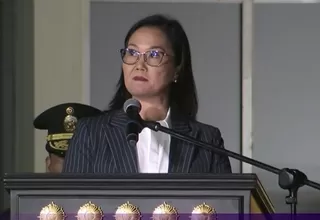 Keiko Fujimori a la PNP: El Perú los necesita preparados