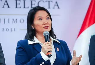 Keiko Fujimori: Prioridad de su gobierno debe ser la seguridad, según Datum